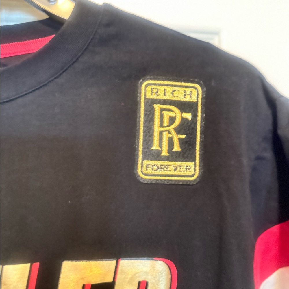 Forever 21 Black and Red Hustler Tee - Picture 3 of 7
